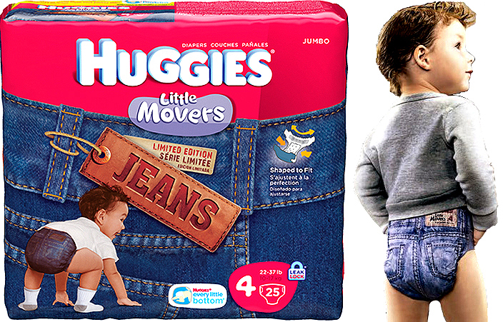 huggies blue jean diapers